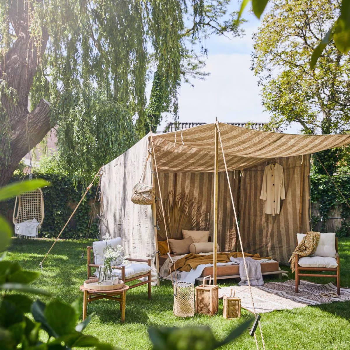 Entretien du jardin  d’une maison (temporaire) en location ?