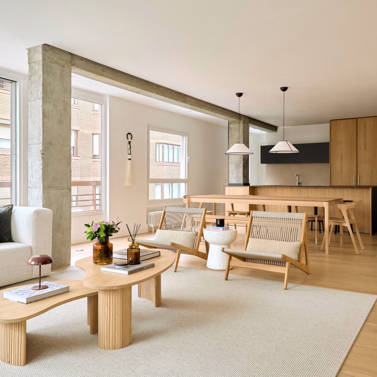 Un appartement  madrilène rénovée par MAS by Arquesta