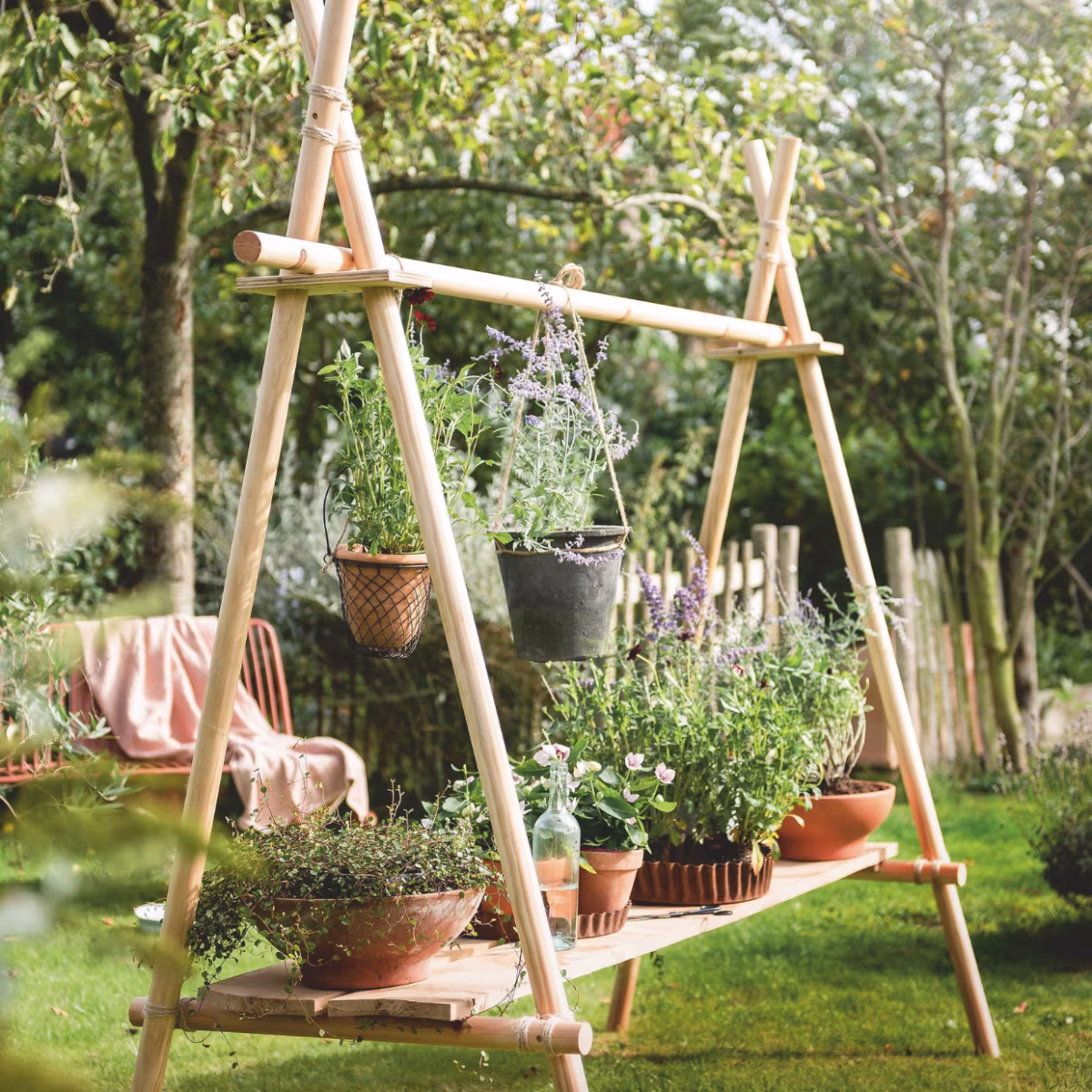 DIY fabriquer son étagère pour plantes