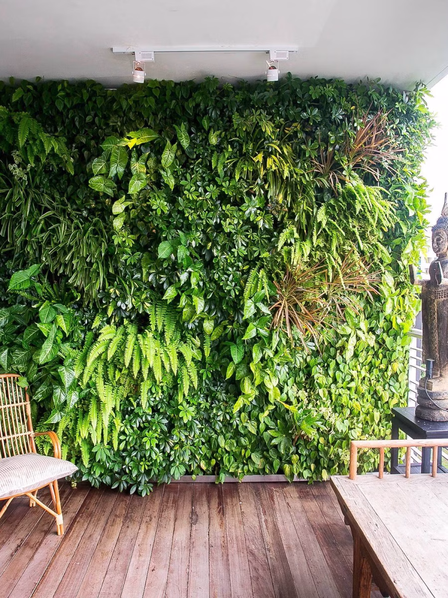 Comment placer un jardin vertical sur le balcon