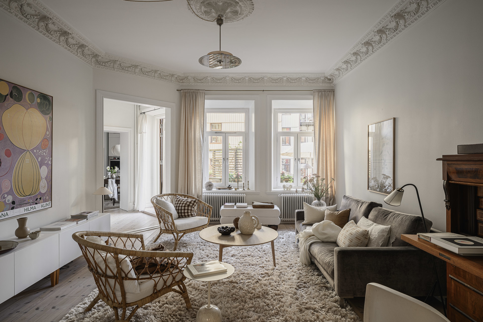 Un appartement à Göteborg   au style haussmannien