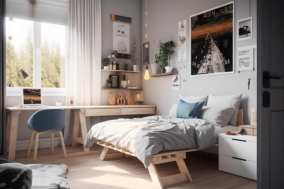 La chambre d’un ado doit être à la fois stylée, pratique et évolutive.