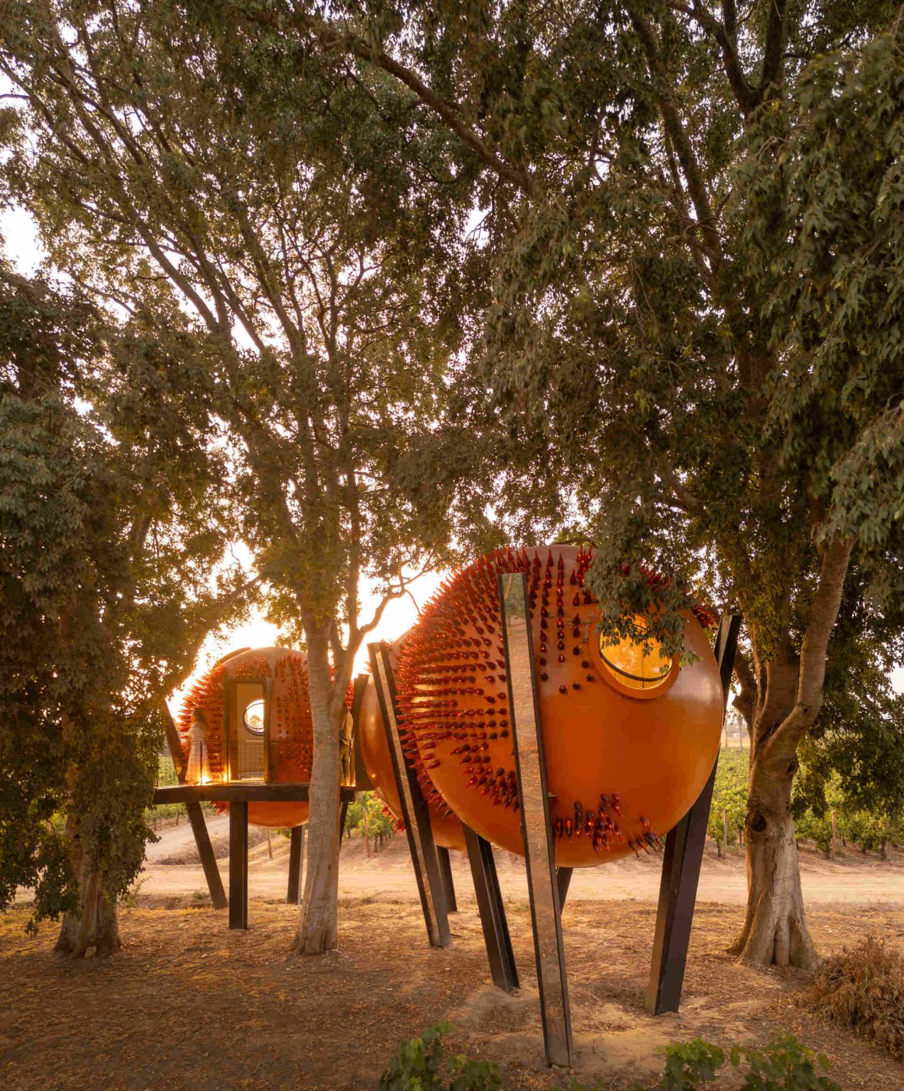 ÁTOMOS –Un refuge sculptural dans le vignoble  au Portugal