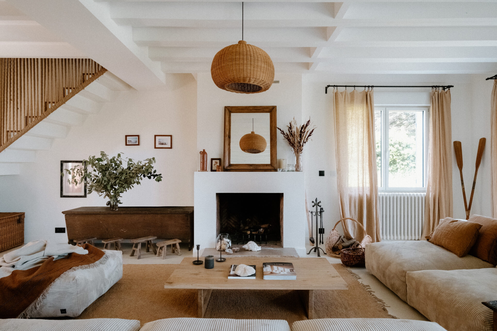 Une maison en Bretagne dans un style naturel