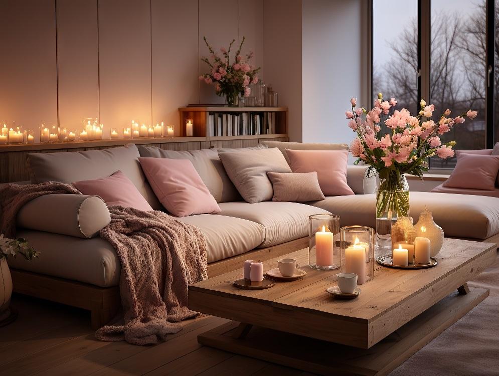 Amour & Déco | Décoration de salon chaleureuse et élégante