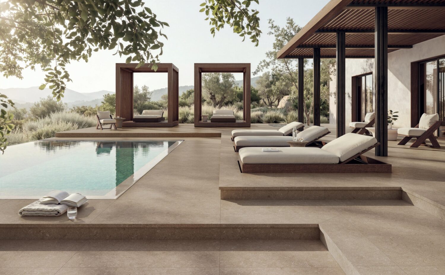 une terrasse