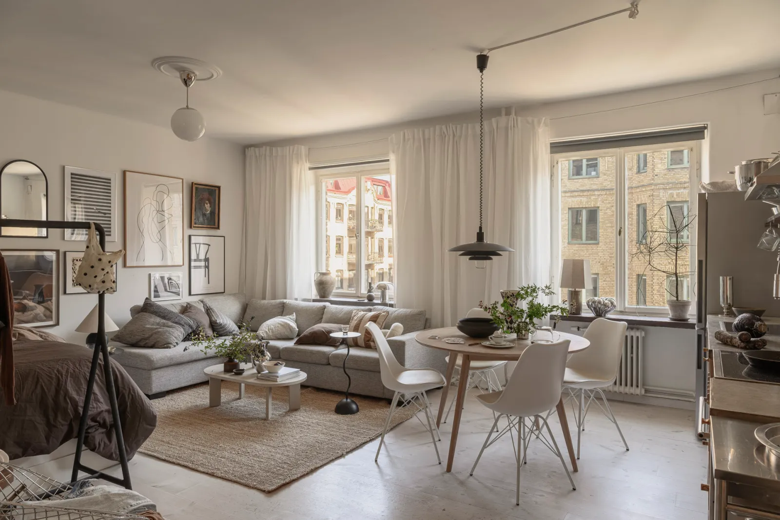 Appartement décoration design scandinave