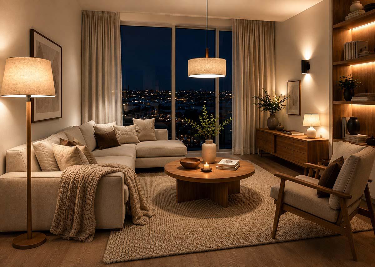 Éclairage intérieur : bien choisir vos luminaires pièce par pièce