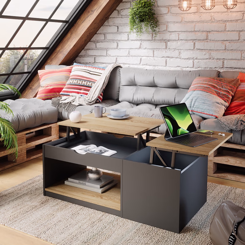 Table salon petit espace : meubles fonctionnels et déco tendance